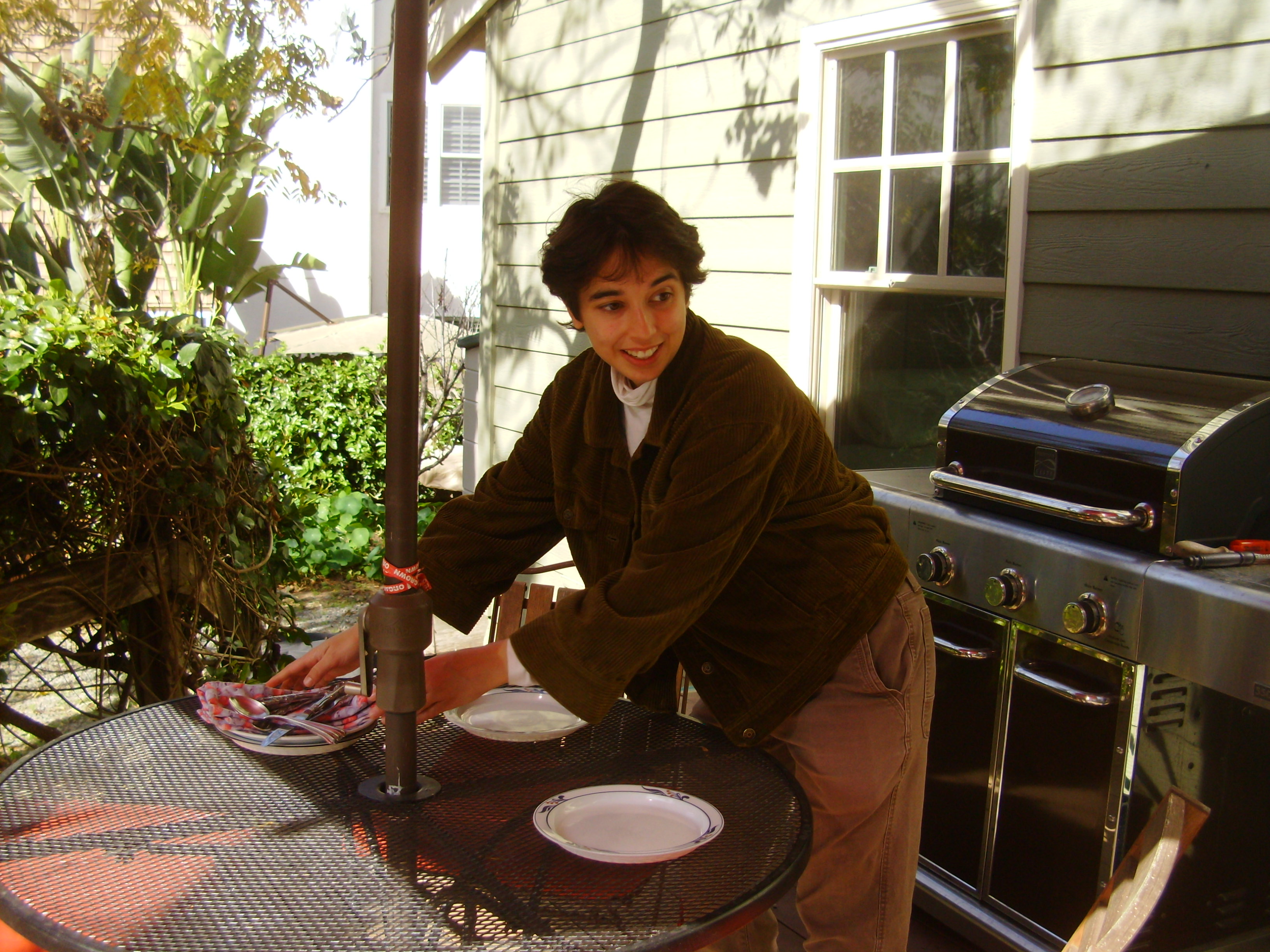 Me at Riley Davenport's house. Rach and I came over for soup.